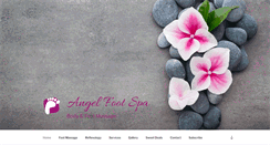 Desktop Screenshot of angelfootspa.com